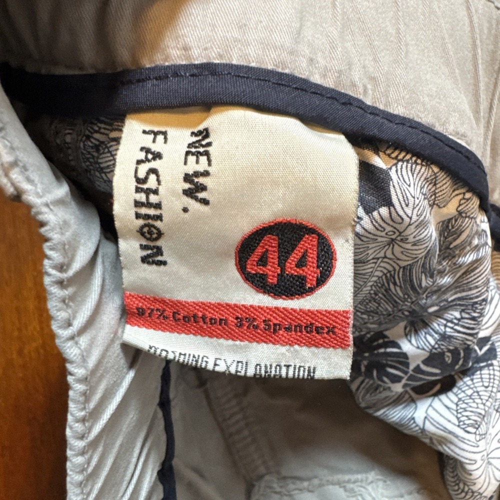 NWT D.G. Wangzi Men's Cargo Shorts Size 44 Gray Stretch Cotton Outdoor‎ Tactical - Picture 3 of 7